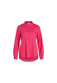 VILA - Langarmbluse - pink yarrow