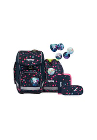 ergobag CUBO - Schulranzen-Set, 5-teilig - PHANTBÄRSIEWELT LI