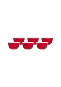 Ritzenhoff & Breker Müslischalen Doppio ø 14 cm 6er Set - DOPPIO - anthrazit