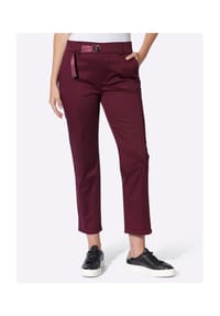heine - Chinohose - burgund