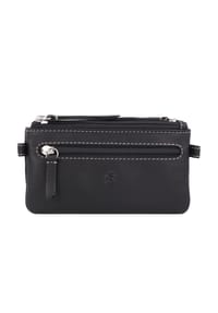 Esquire Dallas - Dallas Schlüsseletui Leder 13.5 cm - schwarz