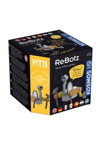 KOSMOS - ReBotz - Pitti the Walking Bot, Roboter, Experimentierkasten, Kinder, Mehrsprachig - 