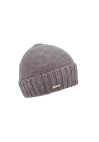 SEEBERGER - Cashmere Aufschlagmütze  16207-2 - 10 SCHWARZ