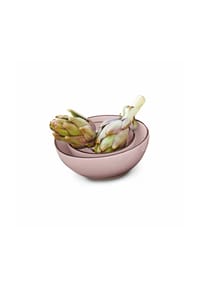 LOBERON Schüssel 2er Set Biarré rosa - Tischgedeck Set - rosa