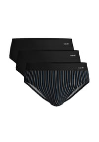 CALIDA - Herren Herren-Slip, 3er-Pack Cotton Special - schwarz