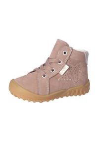 PEPINO® - Leder Stiefelette - Grau/Grün