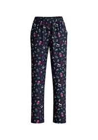 CALIDA - Damen Pyjamahose mit Seitentaschen Favourites - saphir blue