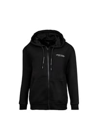 ARMANI EXCHANGE - Damen Sweatjacke - Reißverschluss, Kapuze, Logo - Schwarz