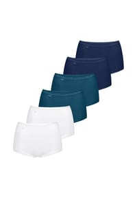 sloggi - Maxi Slip 6er Pack Basic+ - Blau