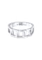 KUZZOÍ Ring Herren Chunky Chain Glieder Look 925 Silber Bild 2