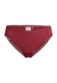 MANGUUN - Micro Satin Slip, Spitze, für Damen - BLACK