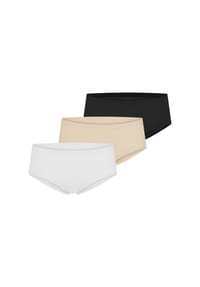 SCHIESSER - Panty Invisible Cotton - deepbrown,sand,maple