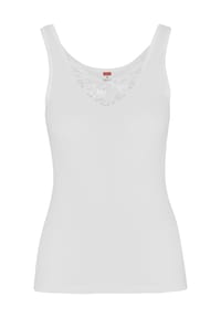 -con-ta- Unterhemd, breite Träger, Spitze, für Damen Bild 1