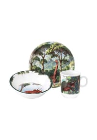Seltmann Weiden Kindergeschirr Set Compact Dino 3er Set bunt - COMPACT - bunt