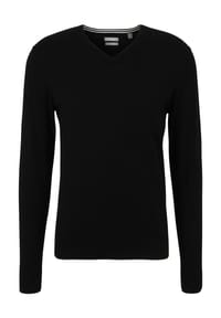 GALERIA essentials - Strickpullover, Baumwolle, für Herren - 05 SCHWARZ
