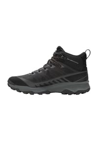 MERRELL® - Wanderschuhe "Speed Eco Mid Waterproof", wasserdicht, rutschfest, für Herren - 001 BLACK