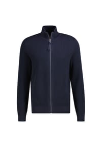 LRS - Strickjacke aus reiner Baumwolle im reduzierten Casual-Look - CHILLED OLIVE