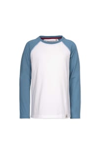 Band of Rascals - Longsleeve Raglan - aegean-blue-white