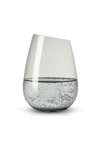 eva solo - Trinkglas Smokey Grey, mundgeblasenes Glas, Grau, 380 ml - Grau