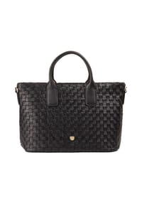 DuDu Jaqueline - Jaqueline Shopper Tasche Leder 28 cm - black rose