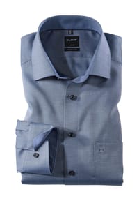 OLYMP - Luxor Businesshemd, Brusttasche, Modern Fit, für Herren - 18 MARINE