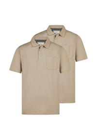 Redmond - Poloshirt 2er Pack Basic - Beige