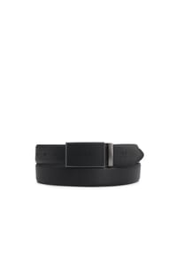 kazar - Schwarze Gürtel aus formleder in schwarz - Schwarz