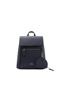 L.CREDI NININA - Rucksack, Kunstleder, Mini-Tasche, für Damen - CREME