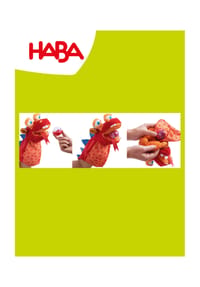 HABA - Handpuppe Handpuppe Allesfresser - mehrfarbig