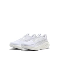 PUMA® - Laufschuhe, Magnify NITRO, weiß - PUMA WHITE-WARM WH