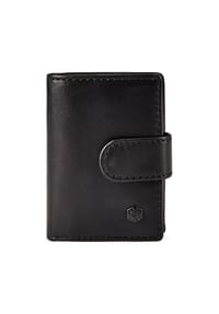 JEKYLL & HIDE - Geldbörse RFID Schutz Leder 6.5 cm - black