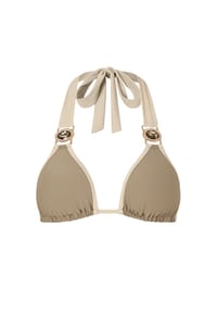 MODA MINX - Bikinioberteil mit stilvollem Steinbesatz - Stone