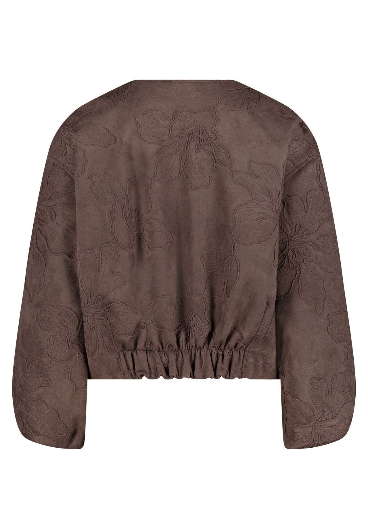 Cartoon Blouson, Stickerei, FüR Damen, Braun, 38