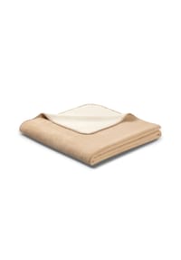 Biederlack® - Wohndecke - Doubleface Zierstich, Baumwollmischung - Anthrazit