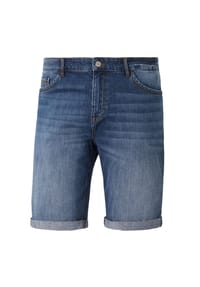 redpoint - 5-Pocket Jeans Bermudas mit Stretch SHERBROOKE - dark blue