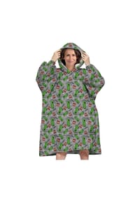 COFI - Minecraft Bequemer Überwurf mit Kapuze Kapuzen Poncho für Erwachsene i - 