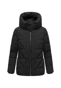 MARIKOO® - Steppjacke Kuschelnasee 16 - Black