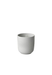 Villeroy & Boch - Duftkerze Carré Mystery Manufacture Collier Blanc ø 8,5 x 9 cm weiß - weiß