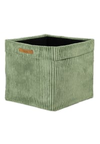  Lycce - Faltbare Aufbewahrungsbox - Cord, passend für Kallax Regal, abnehmbarer Bezug, robust, formstabil - Altrosa