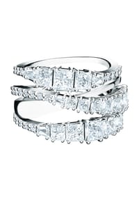 SWAROVSKI - Damen Ring "Twist Wrap" - silber
