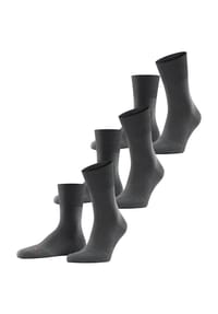 FALKE - Socken "Run", 3er-Pack, anatomische Passform - 3000 SCHWARZ