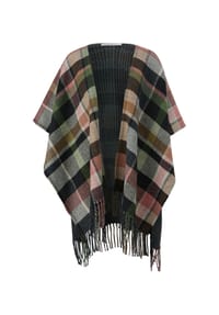 s.Oliver - Poncho, Ärmellos, für Damen - 99N1  GREY/BLACK