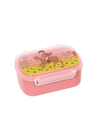 sigikid® Brotdose Lunchbox mit Rohkostschälchen ,  für Kinder - GINA GALOPP - mehrfarbig