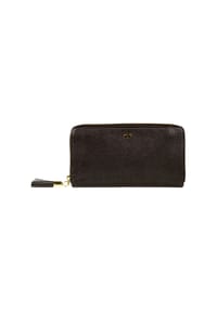 BRAUN BÜFFEL ALESSIA - Geldbörse, Leder, Emblem, Fransen, für Damen - 010 SCHWARZ