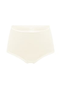 -con-ta- - Panty, Bordüre, für Damen - 115 WOLLWEISS