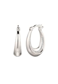 elli. - Ohrringe Creolen Mit Kristallen Von Swarovski® 925 Sterling Silber - Gold
