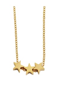 Adelia's Bold Style - Halskette mit Anhänger – aus Edelstahl - gold