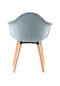 Kayoom Stuhl Winston 310 2er-Set blau – eiche , modern Bild 11