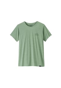 patagonia® - Damen T-Shirt Cap Cool Daily Graphic Ellwood Green - grün