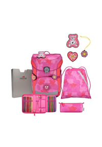 DerDieDas® ERGOFLEX EASY - Schulranzen-Set, 6-teilig - ROSES